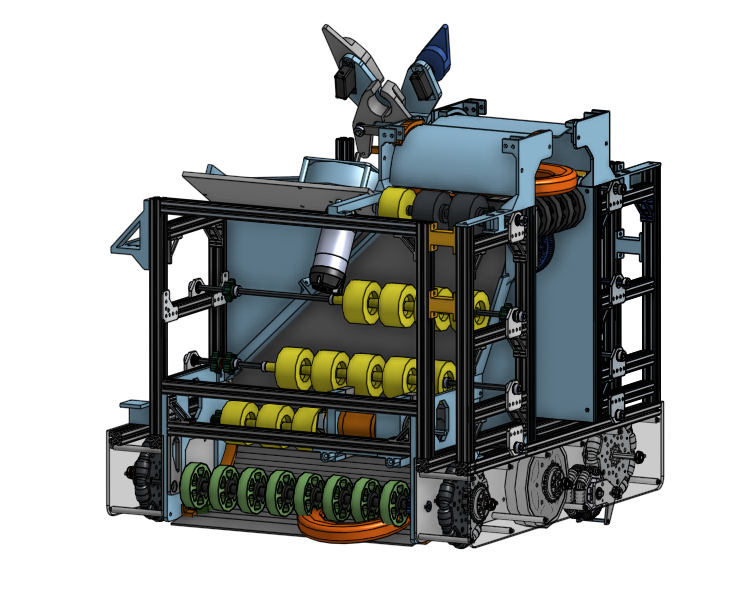 Team 11260 complete robot CAD assembly
